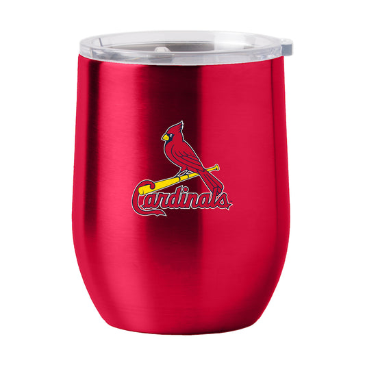 St. Louis Cardinals stainless steel curved drink tumbler