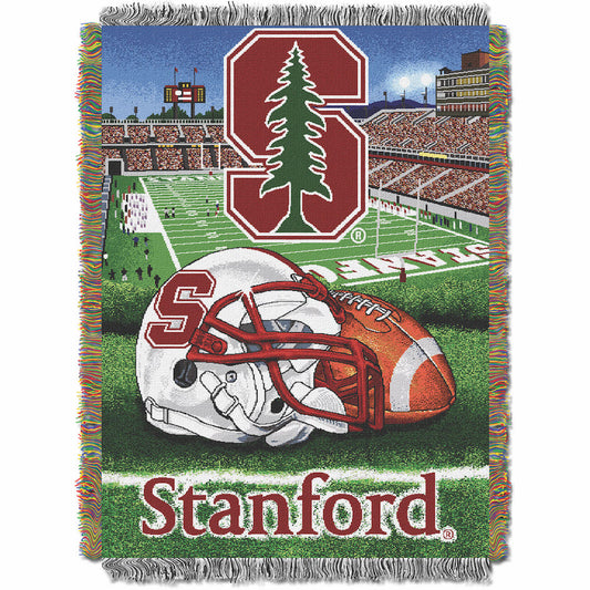 Stanford Cardinal woven home field tapestry