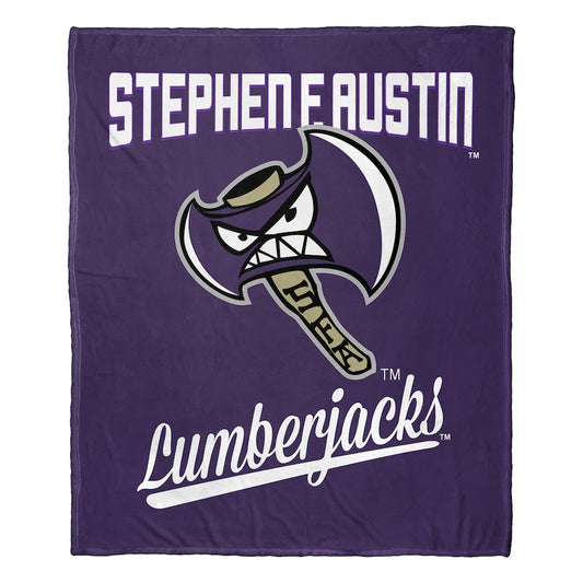 Stephen F. Austin Lumberjacks official silk touch throw blanket