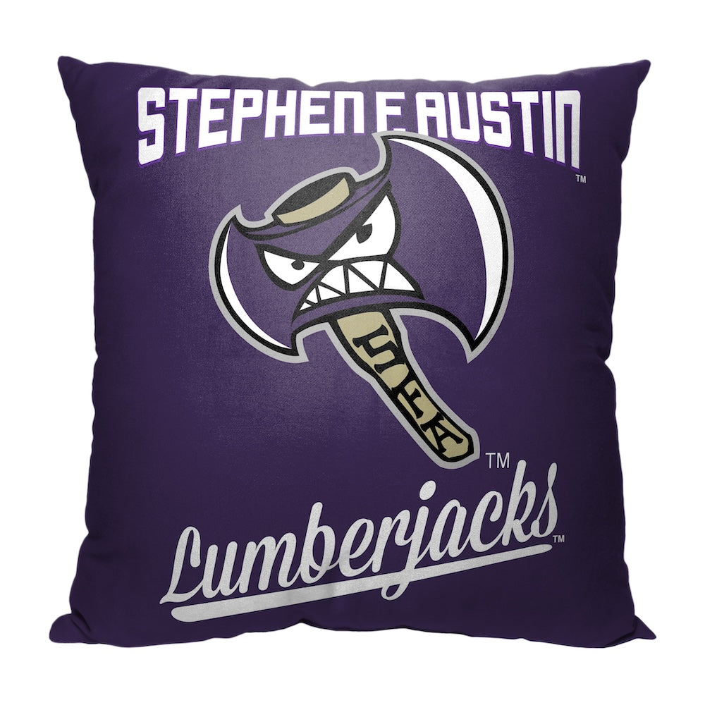 Stephen F. Austin Lumberjacks OFFICIAL throw pillow