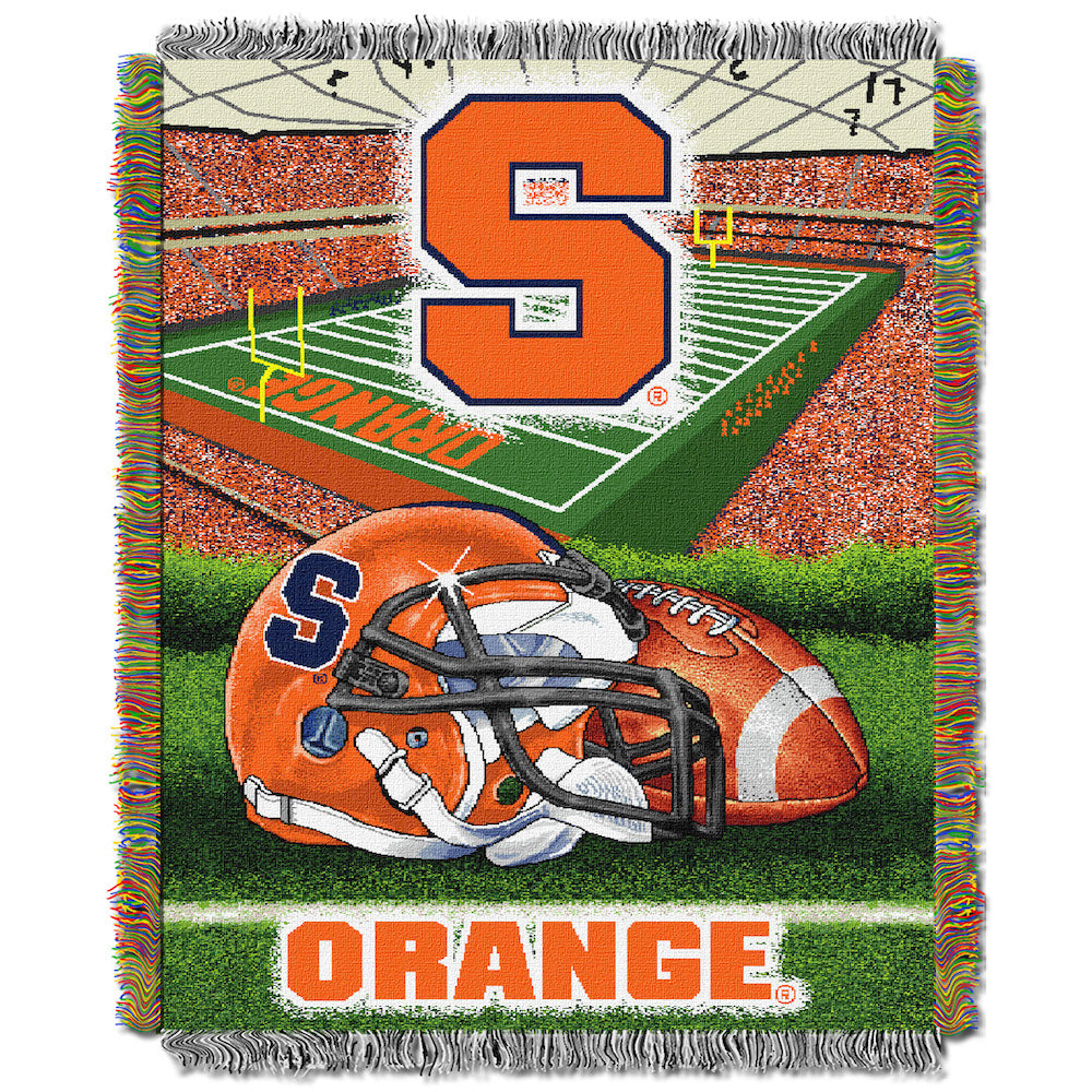 Syracuse Orange woven home field tapestry