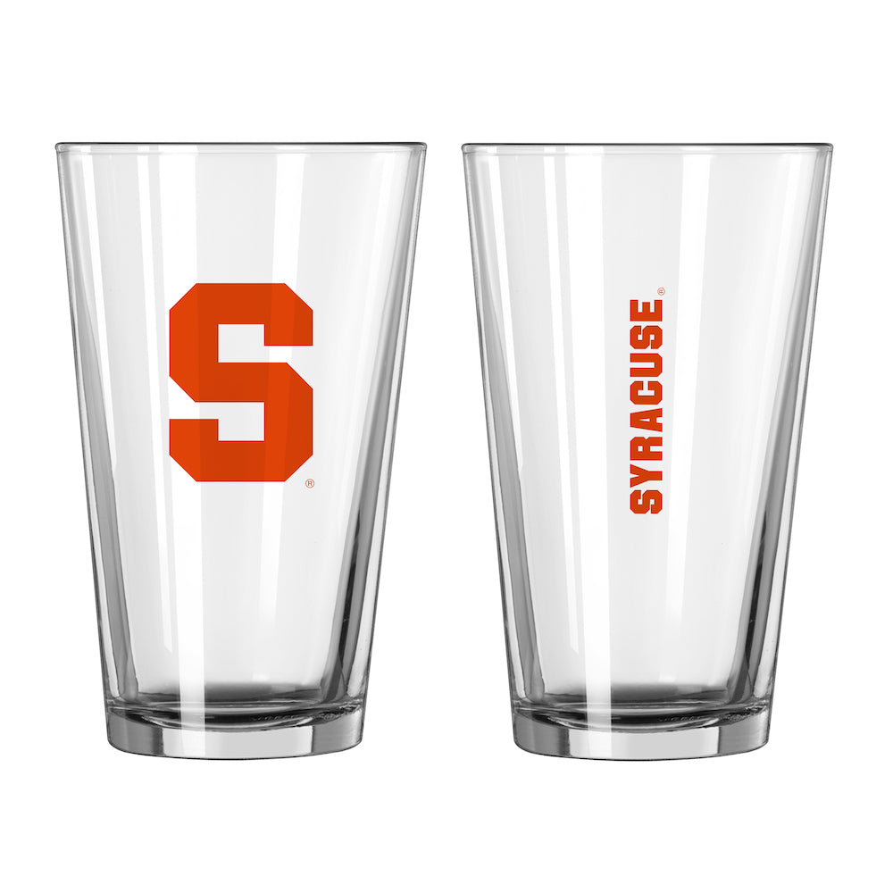 Syracuse Orange pint glass