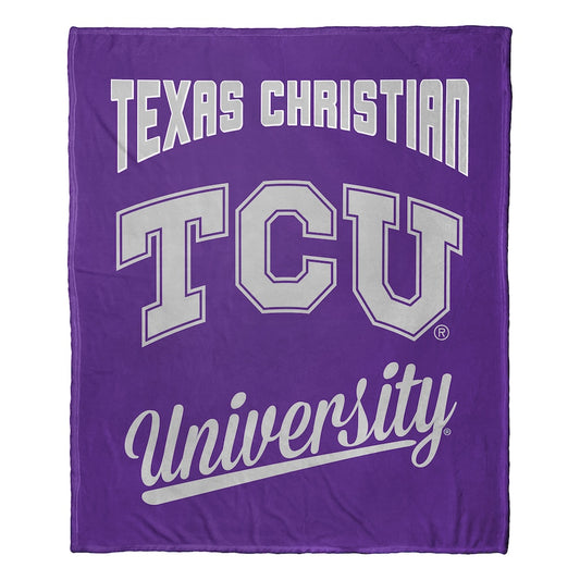 TCU Horned Frogs official silk touch throw blanket