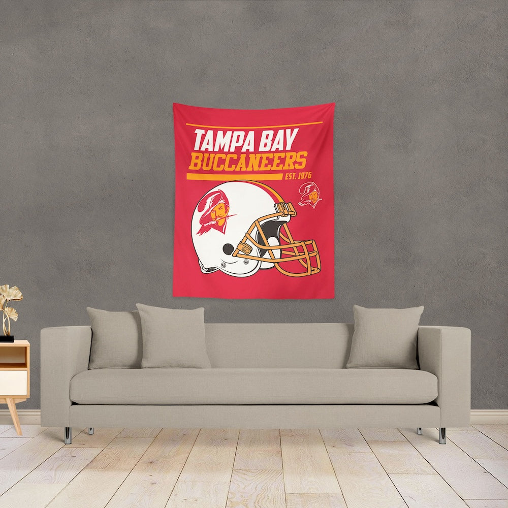 Tampa Bay Buccaneers Premium Throwback Wall Hanging 3