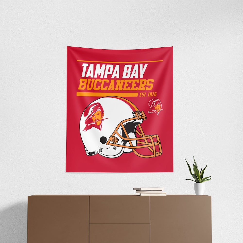 Tampa Bay Buccaneers Premium Throwback Wall Hanging