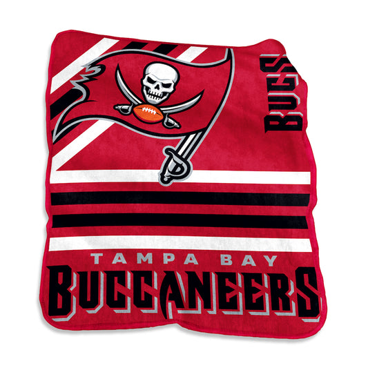 Tampa Bay Buccaneers Raschel throw blanket