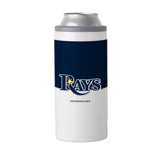 Tampa Bay Rays colorblock slim can coolie