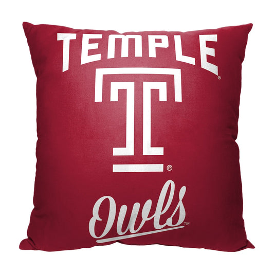 Temple Owls OFFICIAL throw pillow
