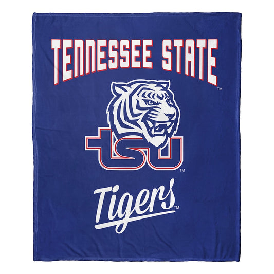 Tennessee State Tigers official silk touch throw blanket