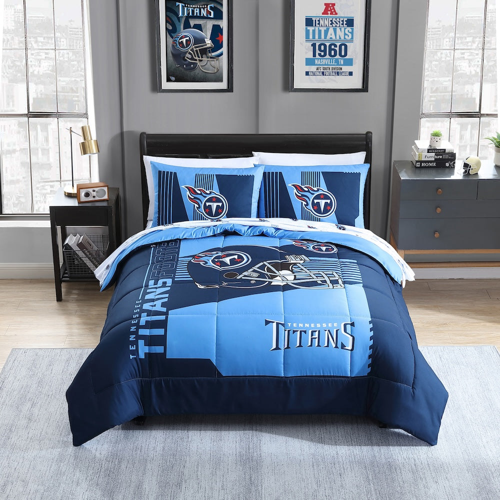 Tennessee Titans full size bed in a bag