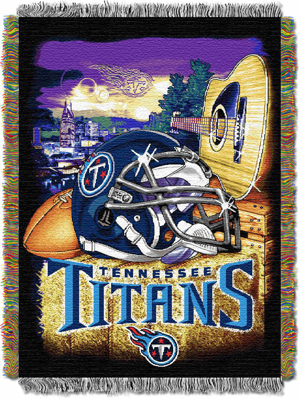 Tennessee Titans woven home field tapestry