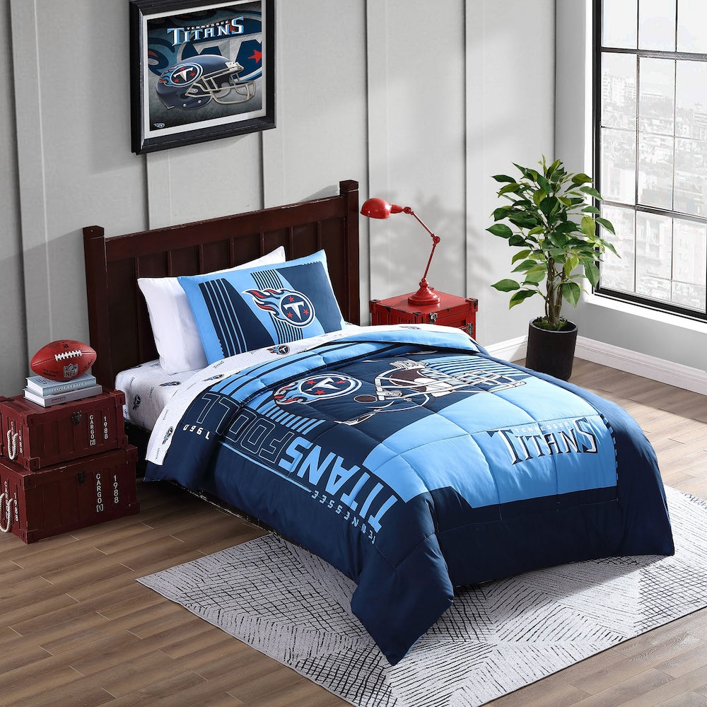Tennessee Titans twin size bed in a bag
