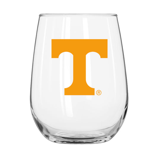 Tennessee Volunteers Stemless Wine Glass