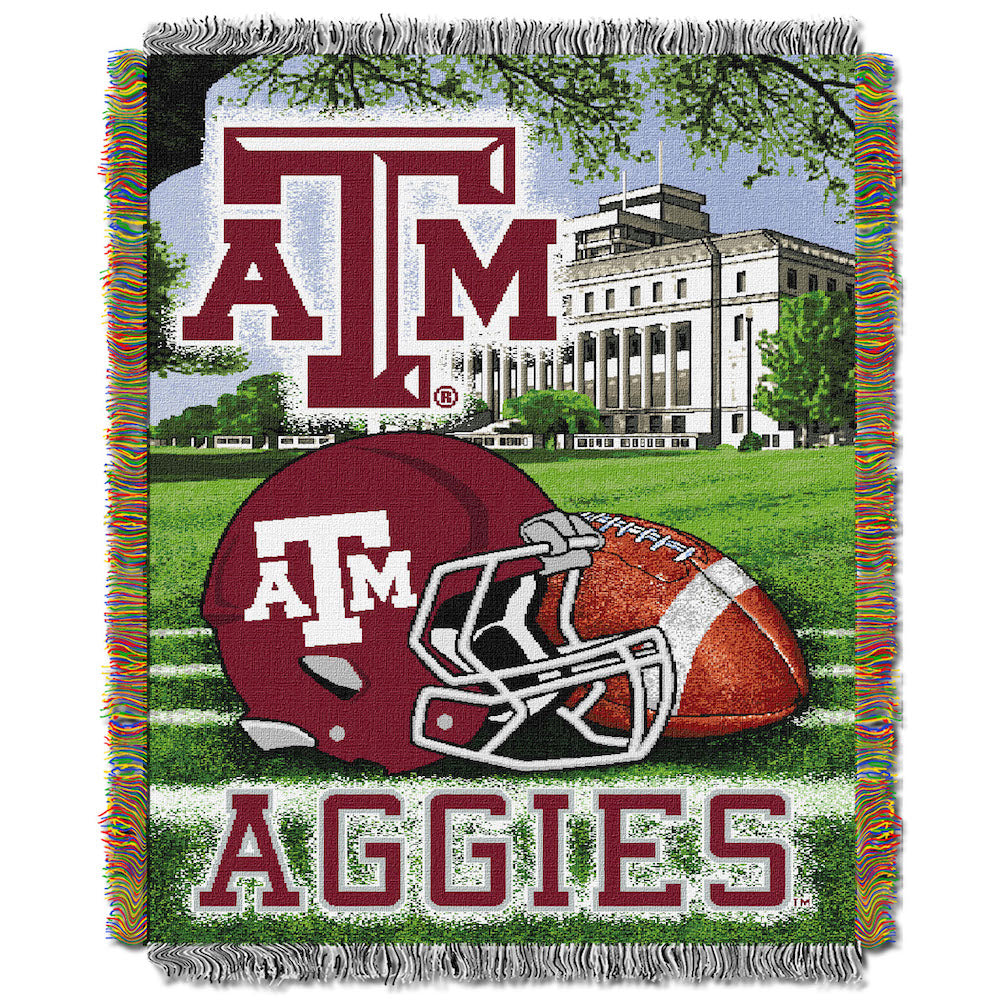 Texas A&M Aggies woven home field tapestry
