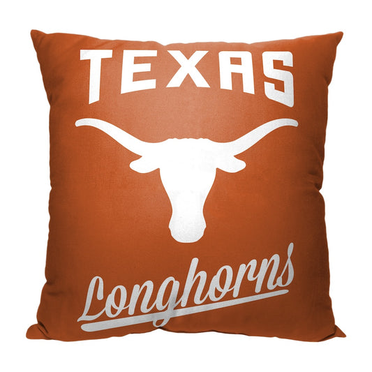 Texas Longhorns OFFICIAL throw pillow