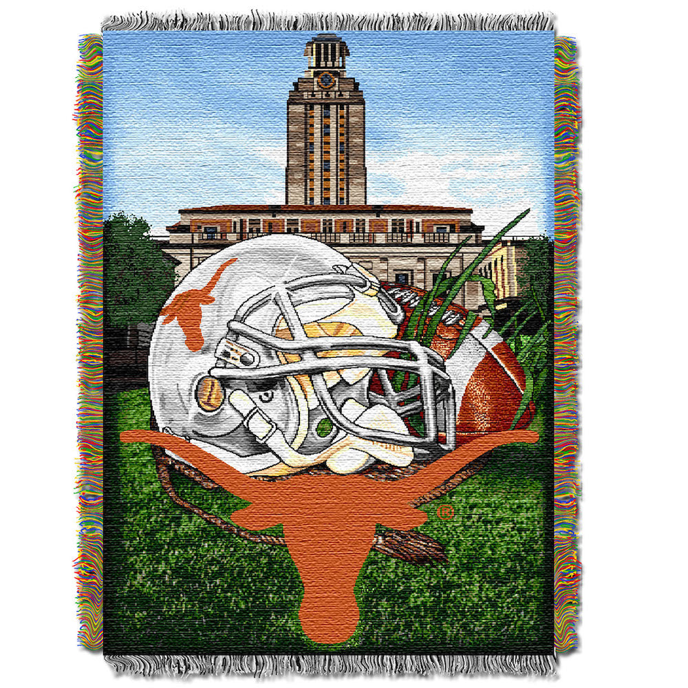 Texas Longhorns woven home field tapestry