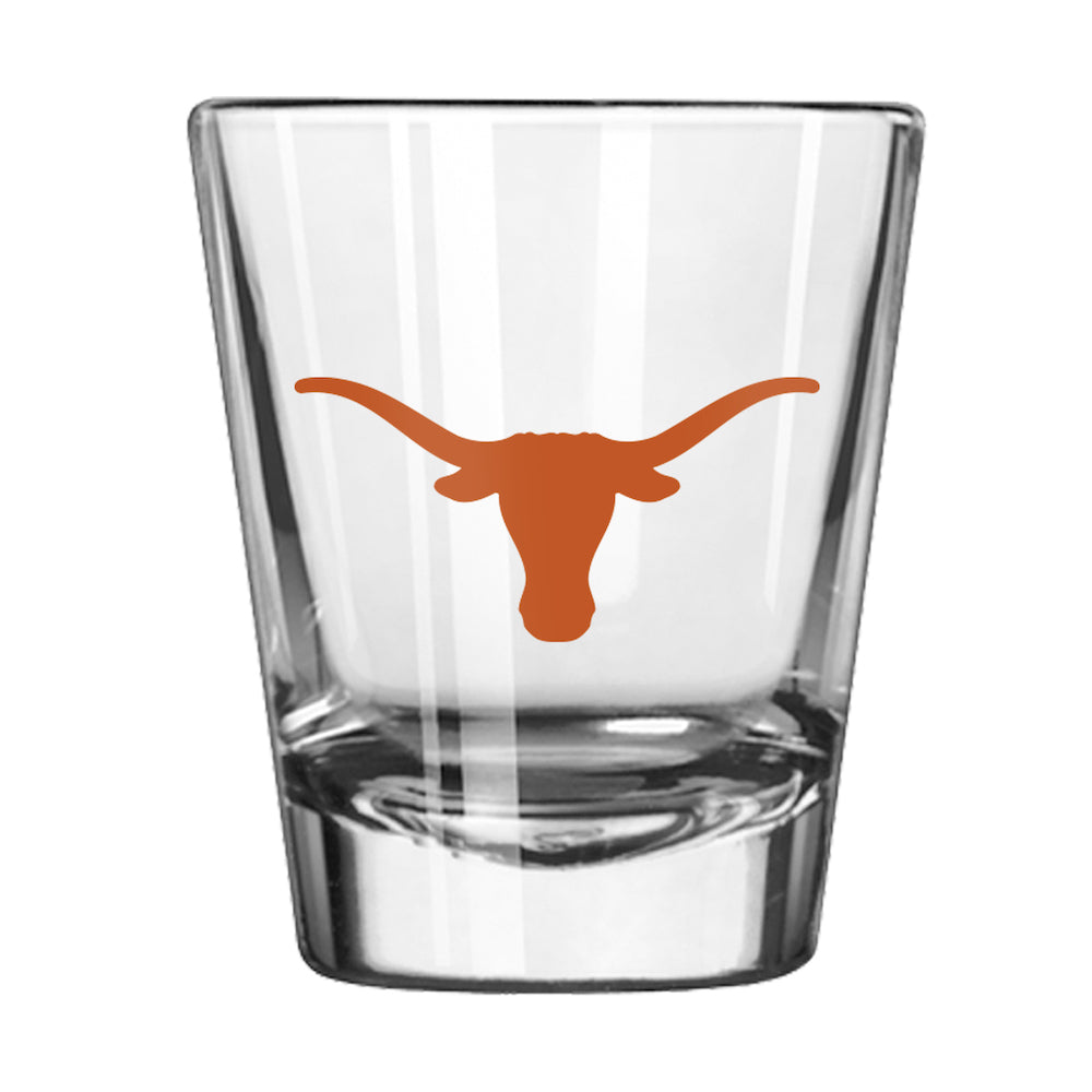 Texas Longhorns shot glass
