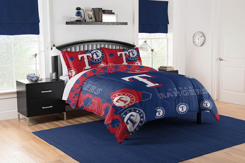 Texas Rangers queen size comforter set