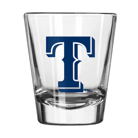 Texas Rangers shot glass