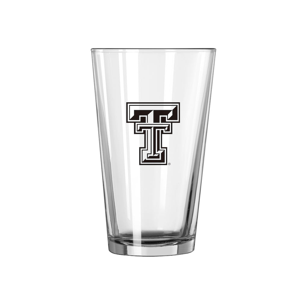 Texas Tech Red Raiders pint glass