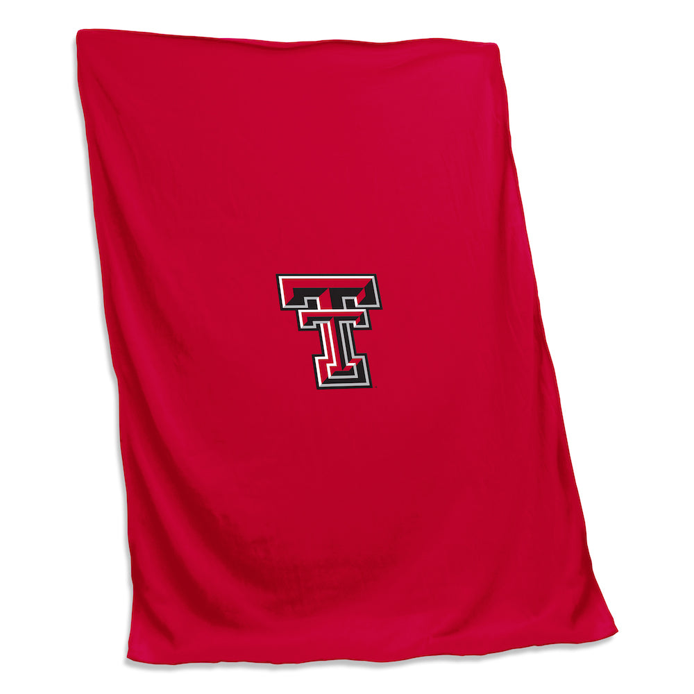 Texas Tech Red Raiders Sweatshirt Blanket
