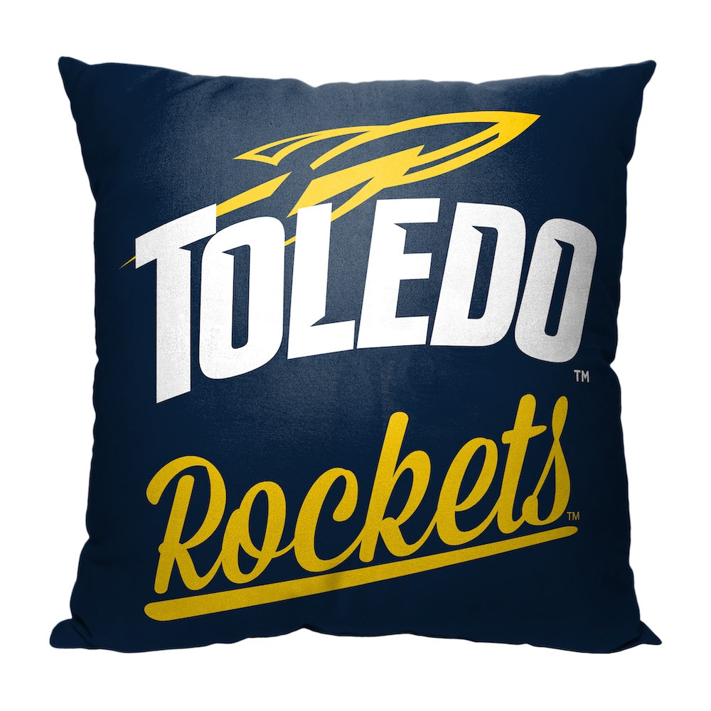 Toledo Rockets OFFICIAL throw pillow