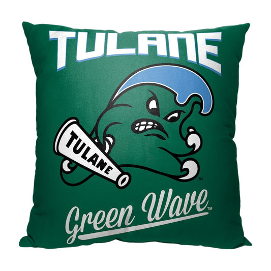 Tulane Green Wave OFFICIAL throw pillow