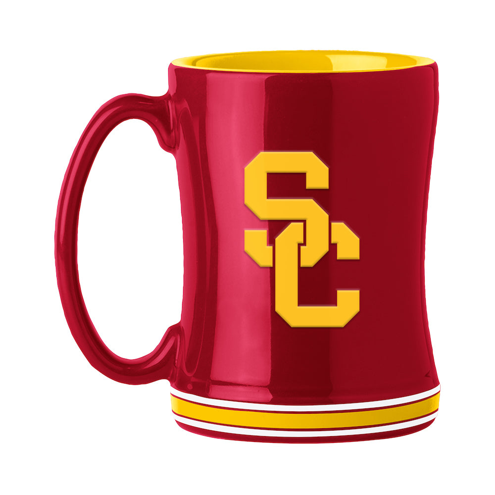 USC Trojans relief coffee mug