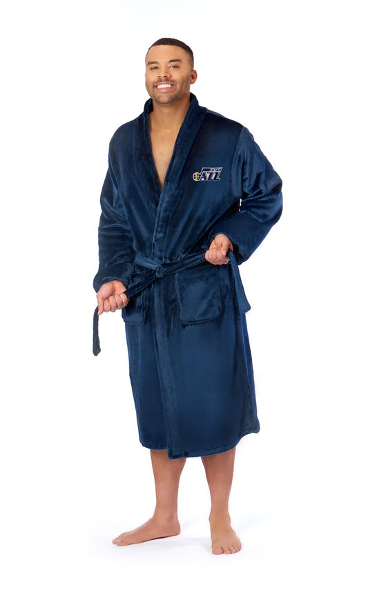 Utah Jazz silk touch bathrobe