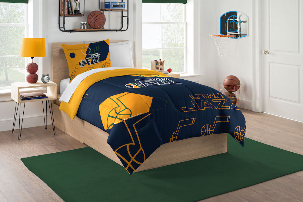 Utah Jazz twin size comforter set
