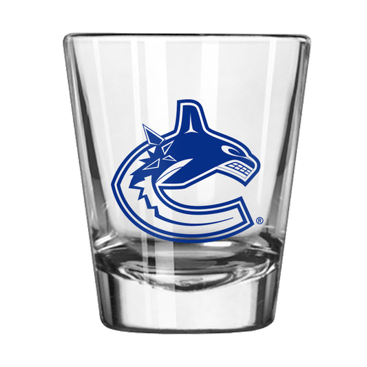 Vancouver Canucks shot glass