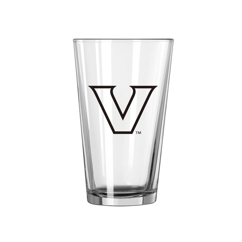 Vanderbilt Commodores pint glass