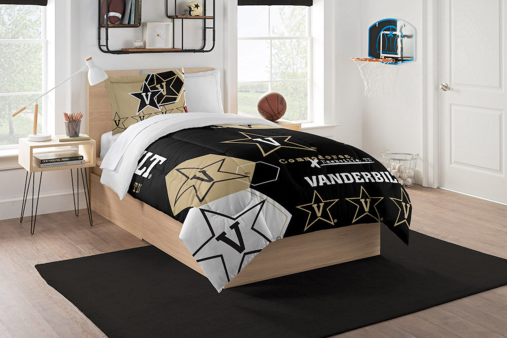 Vanderbilt Commodores twin size comforter set