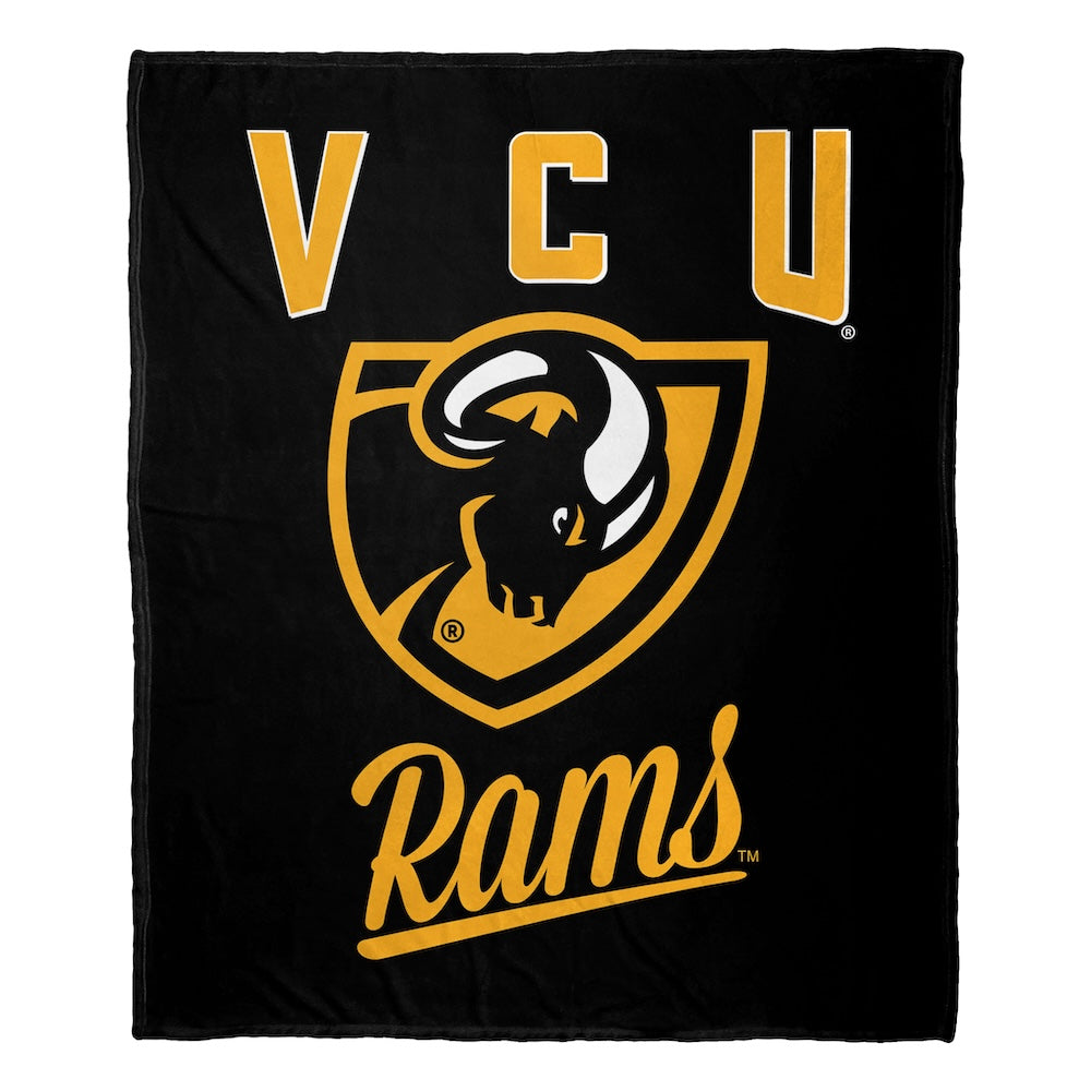 Virginia Commonwealth Rams official silk touch throw blanket