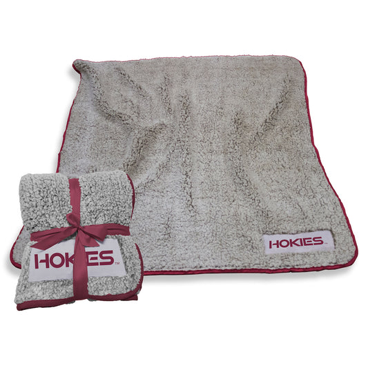 Virginia Tech Hokies Frosty Fleece blanket