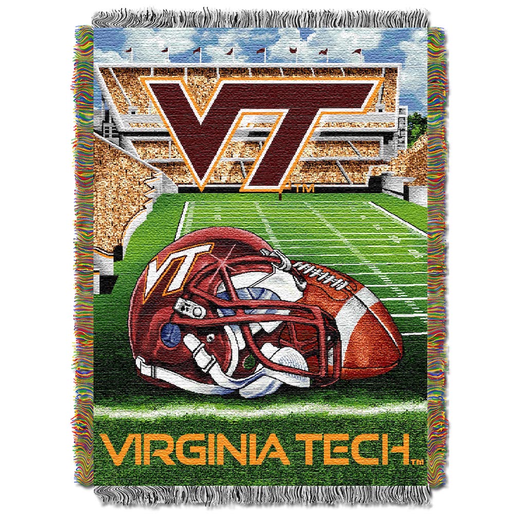 Virginia Tech Hokies woven home field tapestry