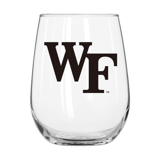 Wake Forest Demon Deacons Stemless Wine Glass