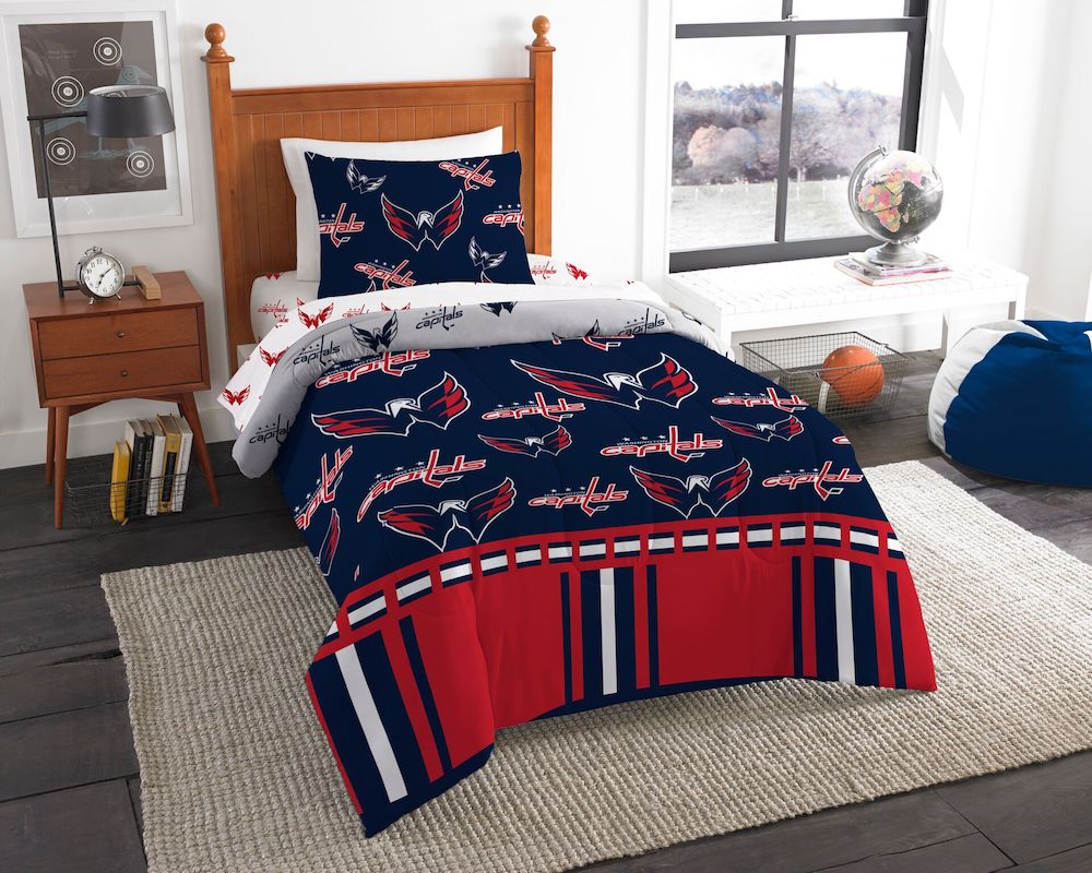 Washington Capitals twin size bed in a bag
