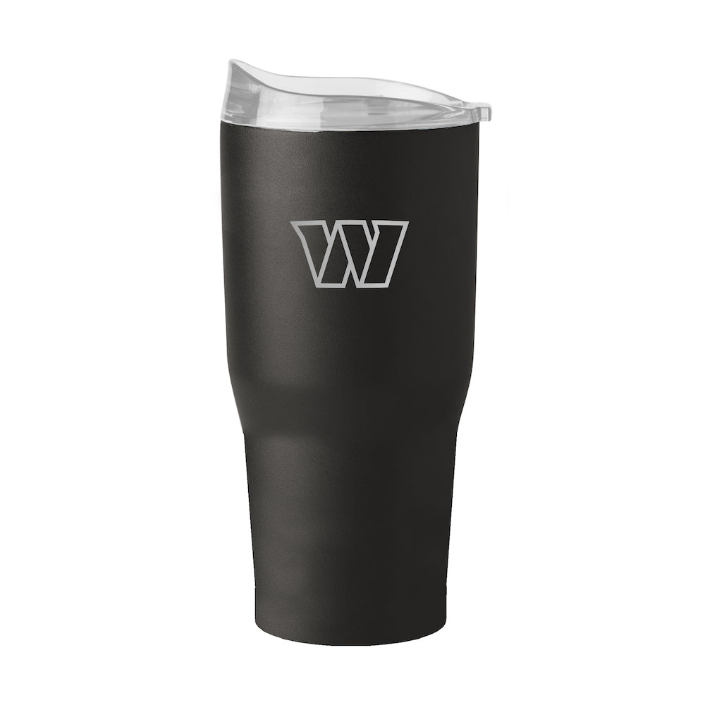 Washington Commanders 30 oz black etch travel tumbler