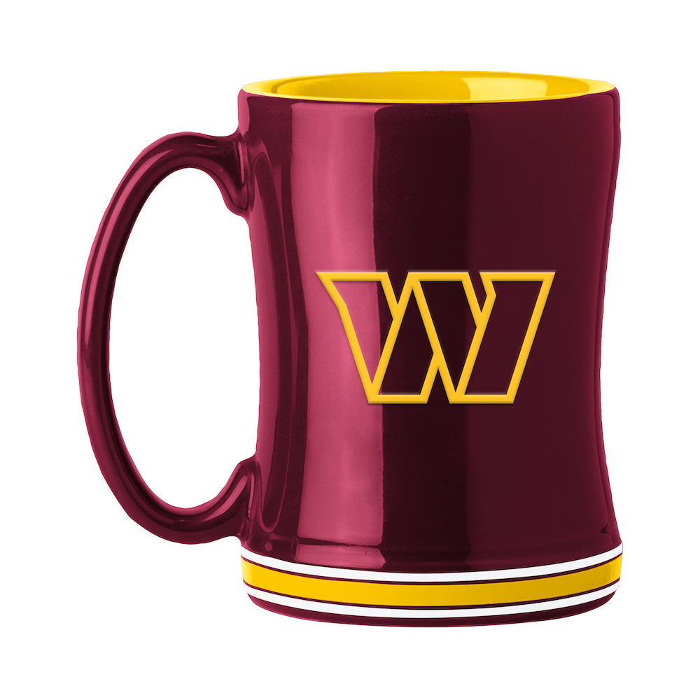 Washington Commanders relief coffee mug