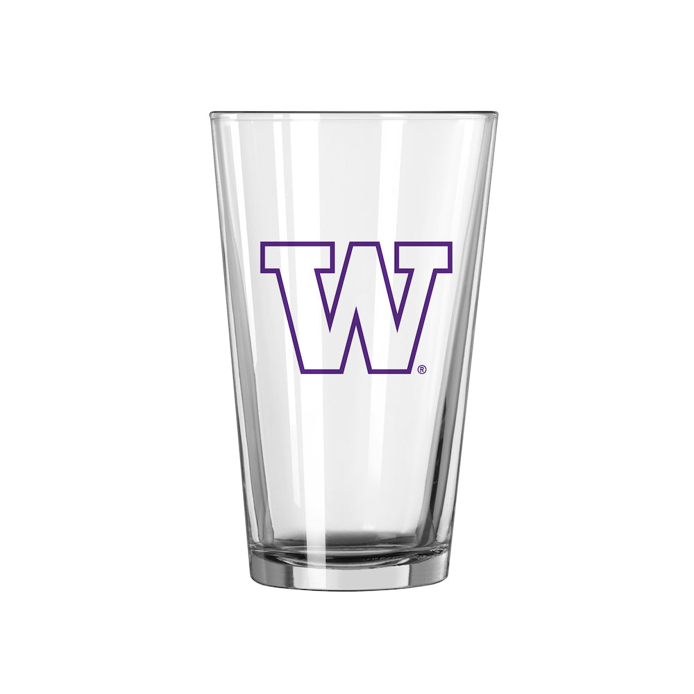 Washington Huskies pint glass