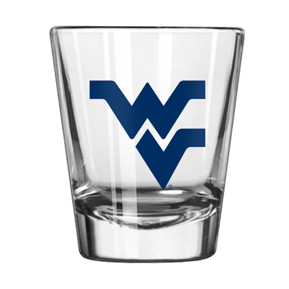 West Virginia Mountaineers shot glass