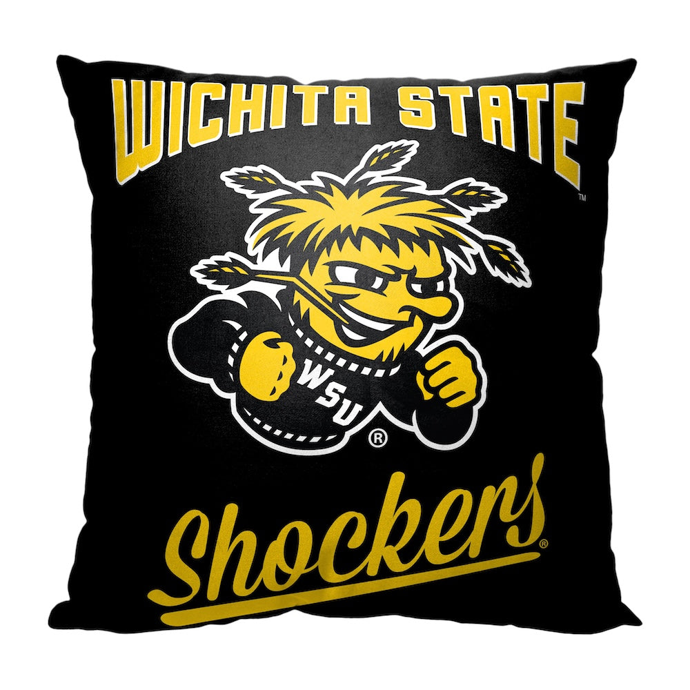 Wichita State Shockers OFFICIAL throw pillow