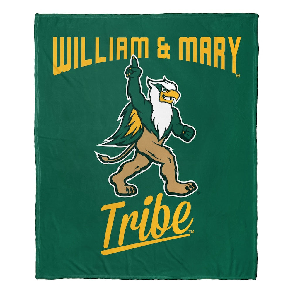William and Mary Tribe official silk touch throw blanket