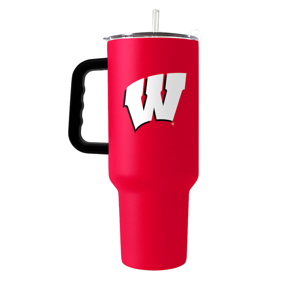 Wisconsin Badgers 40 oz travel tumbler