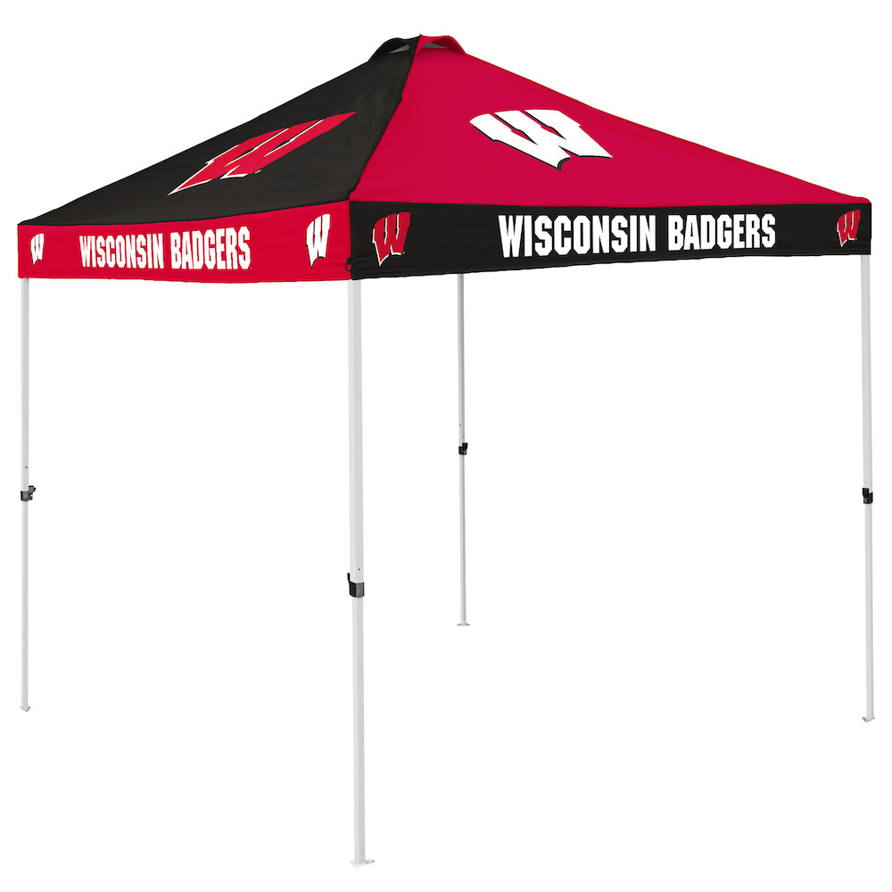 Wisconsin Badgers checkerboard canopy