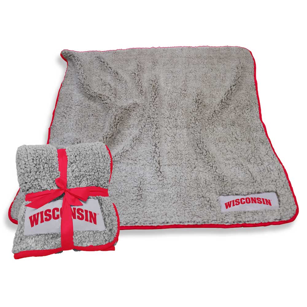 Wisconsin Badgers Frosty Fleece blanket