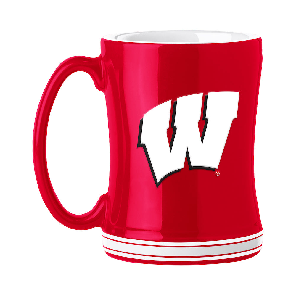 Wisconsin Badgers relief coffee mug