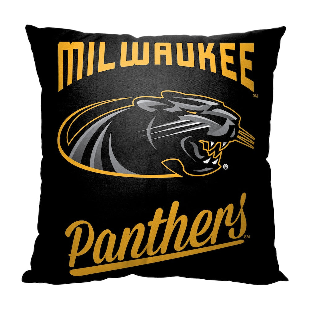 Wisconsin Milwaukee Panthers OFFICIAL throw pillow