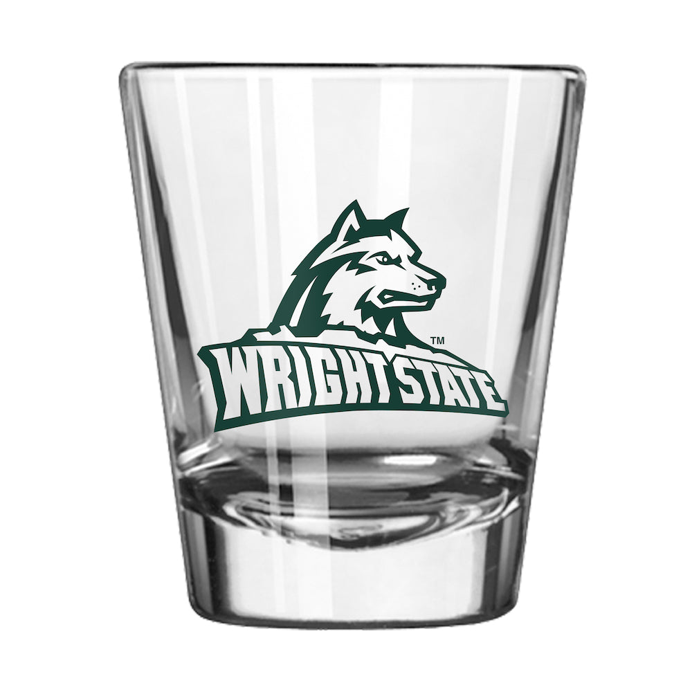 Wright State Raiders shot glass